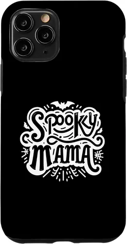 Vista 27 de Spooky Mama Halloween Mom Season Bat Mommy Parent Case for iPhone 16