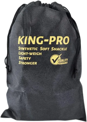 Vista 8 de KING-PRO Grillete suave sintético de 1/2 x 24 pulgadas, grillete suave, 42,000 libras, resistencia a la rotura, grillete de cuerda de recuperación