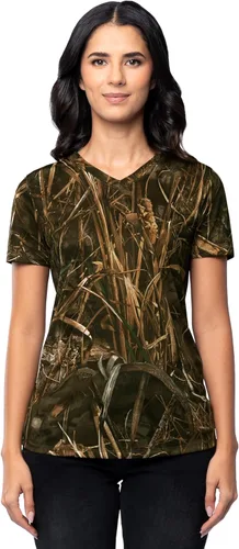 Vista 6 de Realtree Camiseta de manga corta con cuello en V para RealTree APX