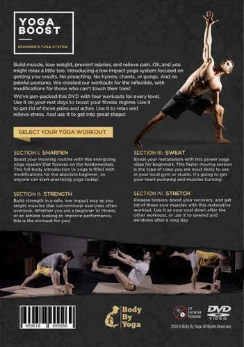 Vista 2 de Yoga Boost Beginners Yoga System For Men And Women Who Dont Normally Do Yoga With Modifications For The Inflexible Build Muscle Lose Weight Soothe