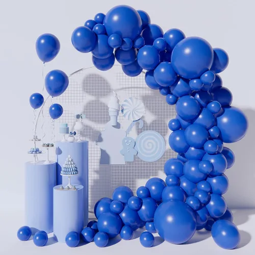 Vista 8 de Kit de arco de guirnalda de globos negros de 130 piezas, diferentes tamaños de 18, 12, 10 y 5 pulgadas, kit de globos de látex para fiesta