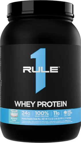 Vista 39 de Rule 1 Proteins Whey Protein Powder, Salted Carmel, 27 Servings