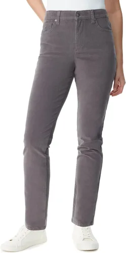 Vista 8 de Gloria Vanderbilt Women's Amanda Corduroy Slim High Rise Pant Regular Negro