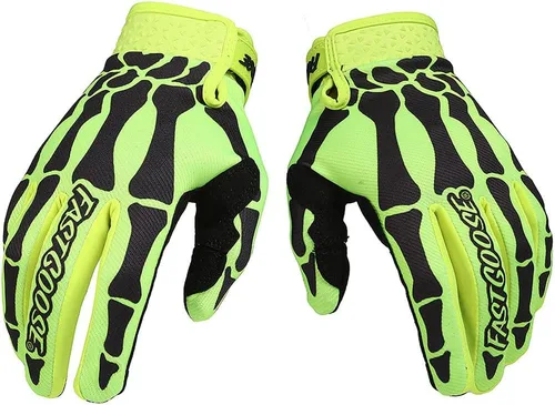 Vista 3 de Guantes de ciclismo para hombre y mujer, guantes de motocicleta con pantalla táctil, guantes de motocicleta para carretera y motocross, guantes