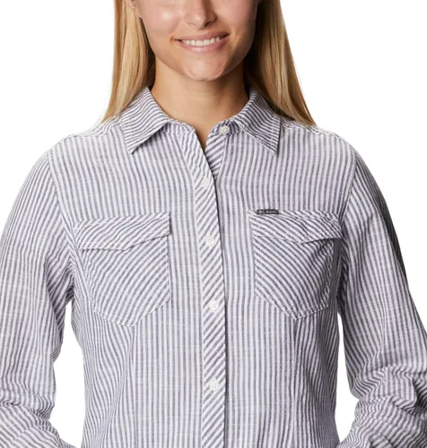 Vista 4 de Columbia womens Camp Henry Ii Ls Shirt