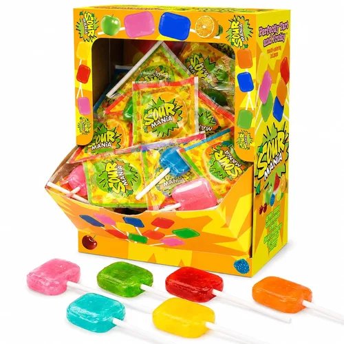 Vista 17 de Yummy-Lix Piruletas (Paquete de 24, Redondas Gourmet)