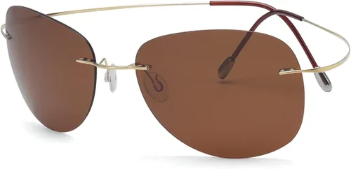 Vista 46 de Eyekepper Gafas de sol polarizadas con montura de titanio sin montura