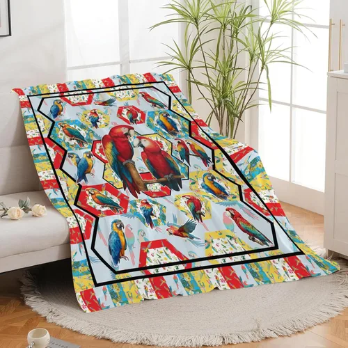 Vista 224 de Manta de águila con la bandera estadounidense y águila calva, regalos para niños, niñas, niños, adultos, mujeres y hombres, suave, acogedora, cálida