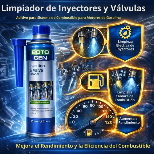 Vista 2 de Limpiador de Inyección y Válvulas, Elimina depósitos problemáticos de las toberas de inyección y las válvulas de admisión. - Protege todo el sistema