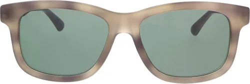 Vista 2 de Gafas de sol Gucci GG0824S 008, lentes de sol color hombre verde Havana, tamaño 2.165in, havana verde la habana