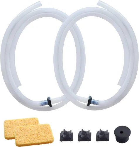 Vista 8 de Dispensador de jabón para fregadero de cocina, dispensador de jabón para fregadero Kichen integrado, kit de tubo de extensión de 47 pulgadas, bomba