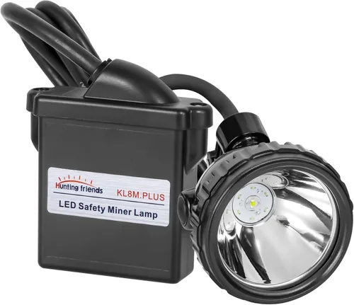 Vista 9 de Linterna frontal de minería LED superbrillante KL6M.H, lámpara de casco recargable de alto lúmen con paquete de batería, resistente a explosiones