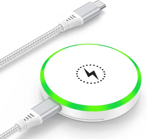 Vista 10 de Cargador tipo C, cargador de pared USB C PD de 20 W, bloque de carga rápida Negro