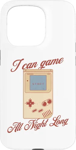 Vista 14 de I Can Game All Night Long Retro Handheld Gamer Case for iPhone 16