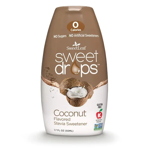 Vista 12 de SweetLeaf Sweet Drops - Edulcorante líquido de stevia saborizado, extracto de stevia, cero calorías, sin gluten, apto para dieta cetogénica, sin