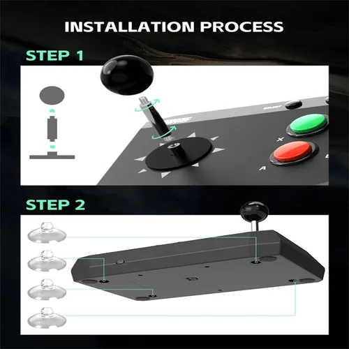 Vista 7 de Y3 Arcade 4K Video Game Console with Game Arcade Keyboard Built-in 10000 Games Stick