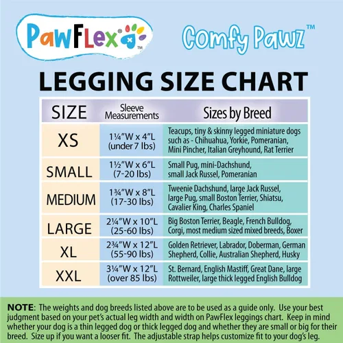 Vista 2 de PawFlex Comfy Paws - Leggings protectores antideslizantes de algodón para perros Funda médica para mascotas para patas de perros con agarre