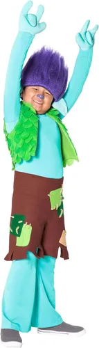 Vista 4 de A Leading Role Trolls - Disfraz de rama para niños, talla 4