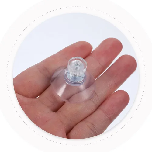 Vista 6 de Zerodeko Ganchos de succión de plástico resistentes, 10 ventosas de vidrio con tornillos, ganchos multiusos de PVC para cocina, baño, decoración
