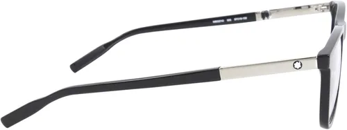 Vista 3 de Lentes Montblanc MB 0021 O- 005 NegroPlata Negro Transparente Plata 5719150