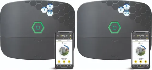 Vista 15 de Orbit 57985 B-hyve XR Controlador inteligente de rociadores para interiores y exteriores de 8 zonas