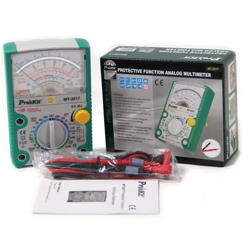 Vista 4 de Pro'sKit Medidor analógico MT-2017