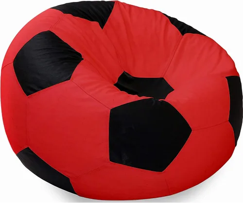 Vista 11 de Ample Decor Funda para puf (relleno no incluido), almacenamiento de juguetes de felpa de piel sintética suave, construcción duradera, cremallera