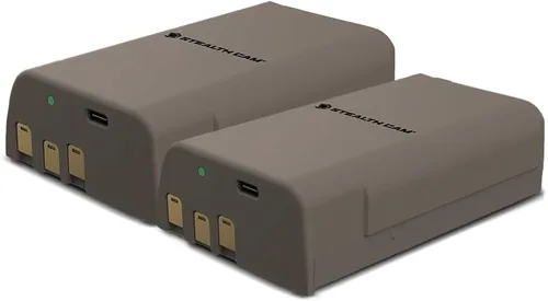 Vista 3 de Cámara Stealth FieldMax MAX-PAK Cartucho de Batería Recargable de Litio de 12 Voltios/5000 mAh, Compatible con Cámaras de Rastreo Celulares Stealth