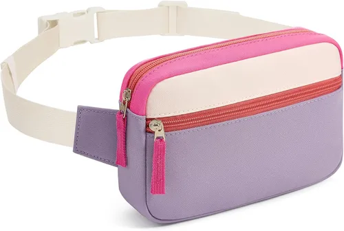 Vista 24 de Riñonera para adolescentes, bolsa para cinturón, bonita bolsa cruzada para regalo