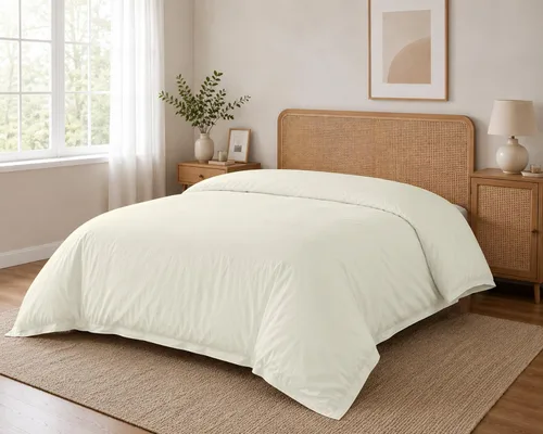 Vista 26 de SLEEP-NEST Funda de edredón individual de 68 x 90 pulgadas, 1 pieza, 100% algodón, suave y transpirable, ropa de cama individual, cierre