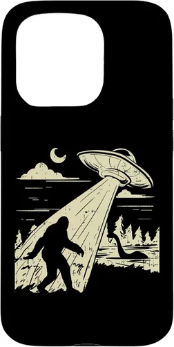 Vista 14 de UFO Bigfoot Sasquatch Lochness Monster Funny Believe - Funda de regalo para iPhone 17
