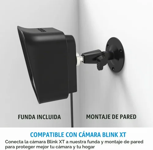 Vista 4 de Paquete de 3 soportes para cámara Blink XT/XT 2, soporte de pared ajustable