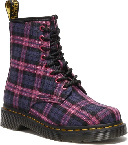 Vista 29 de Dr. Martens, Botas industriales ligeras para mujer Maple Zip con puntera de acero Negro