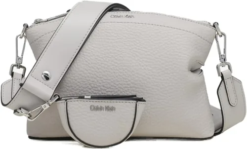 Vista 8 de Calvin Klein Cypress - Bolso cruzado con cremallera superior 2 en 1 para mujer Marrón/Caqui/Negro