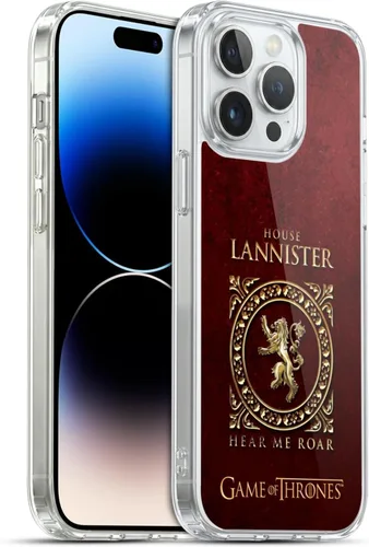 Vista 68 de Producto oficial de HBO Game of Thrones metálico Sigils Soft Gel Case para iPhone de Apple 7 Plus/8 PLUS, Lannister