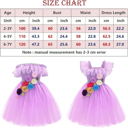Vista 4 de Disfraz de princesa Cenicienta para niñas, vestido de fiesta de cumpleaños, Halloween