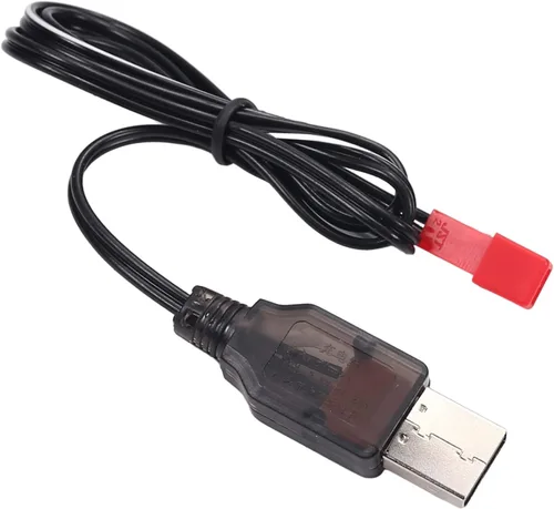 Vista 12 de Fielect Cable de carga USB positivo SM-2P para coche RC 3.6V 250mA Ni-MH Ni-CD batería