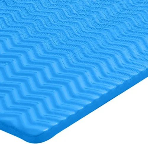Vista 9 de TRC Recreation Serenity 1.5” Thick Vinyl Coated Foam Swimming Pool Float Mat Adult Lounger with Built-in Roll Pillow