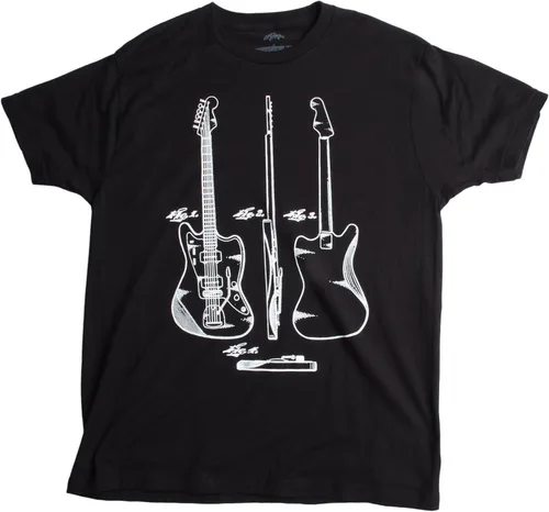 Vista 4 de 1959 Guitarra Eléctrica Patente Dibujo Historia de la Música Guitarras Camiseta Unisex