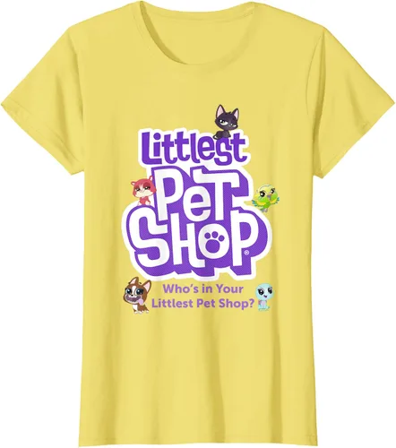 Vista 21 de Littlest Pet Shop ¿Quién está en tu tienda? Camiseta Blanco