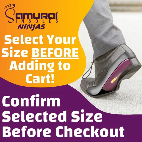 Vista 3 de Samurai Plantillas Ninjas con soporte para arco para zapatos, fascitis plantar, pies planos, alivio de espinillas para mujeres y hombres, alivio