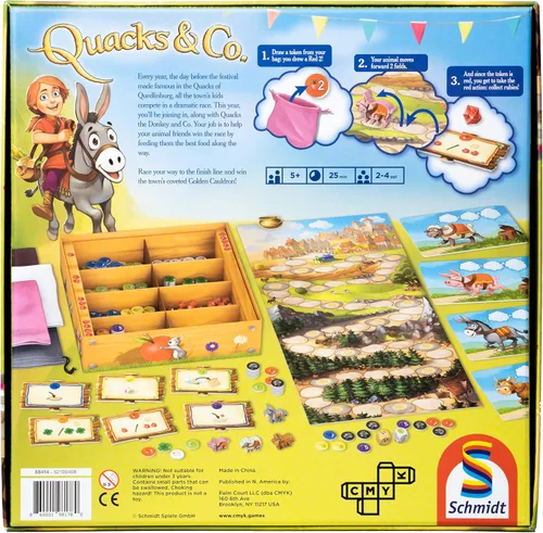Vista 3 de CMYK Quacks and Co. - Una versión amigable para niños del juego Hit Push Your Luck