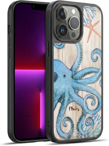 Vista 27 de Head Case Designs Officially Licensed Paul Brent Agate Mermaid Coastal Gel Armor Case [Military Grade Drop Protection] Compatible with Apple iPhone