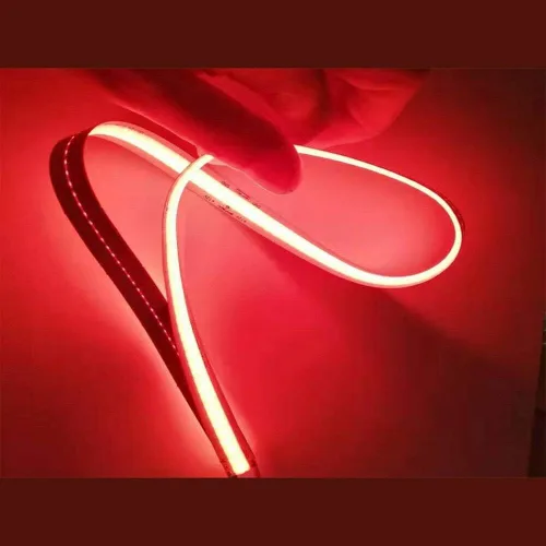 Vista 6 de Tira de luz LED flexible COB de 16.4FT/5M DC12V/24V 528leds/m Cinta flexible (12V, azul)