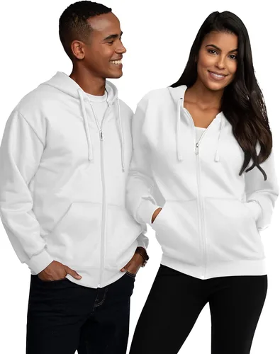 Vista 4 de Fruit of the Loom Eversoft Fleece Hoodies, Pullover & Full Zip, Moisture Wicking & Breathable, Sizes S-4x