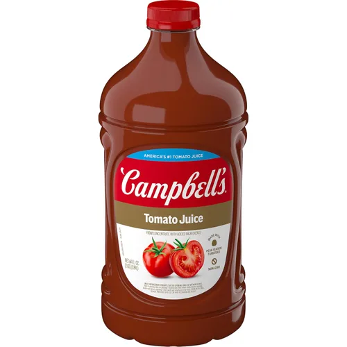Vista 15 de Campbell's Jugo de tomate 100% bajo en sodio, botella de 64 onzas líquidas (paquete de 6)