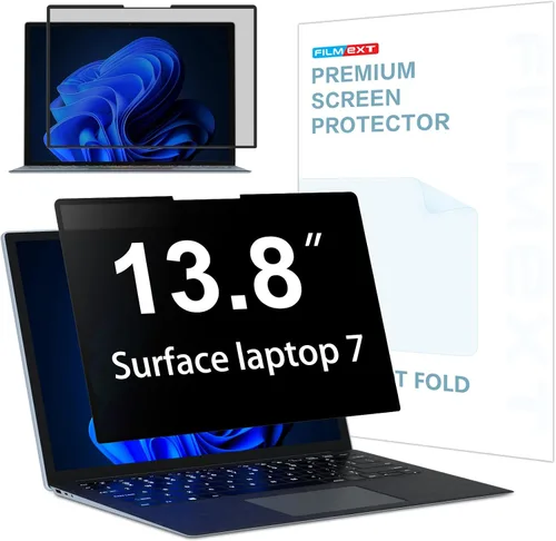 Vista 21 de FILMEXT Paquete de 2 Filtros de Pantalla de Privacidad para Computadora de 22 Pulgadas para Monitor de Escritorio/Sin Marco Todo en Uno 16:10