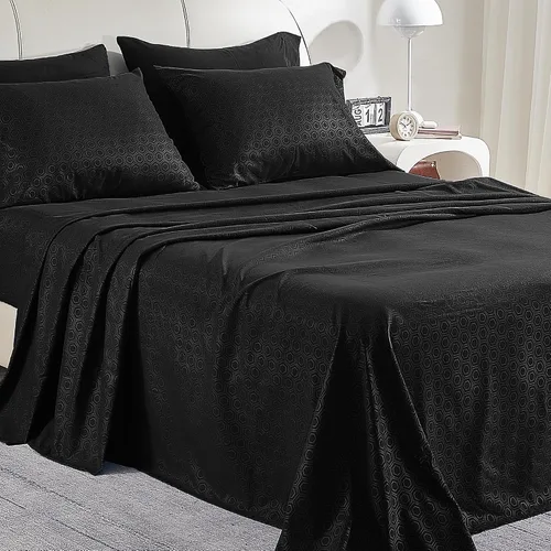 Vista 25 de Sleep Zone - Juego de sábanas suaves y frescas de 3 piezas para niños, sábana bajera, encimera y funda de almohada, no se arrugan ni decoloran, Rosa