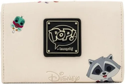 Vista 7 de Loungefly X Disney Pocahontas Pop Cartera Trifold - Monederos lindos - Accesorios de moda
