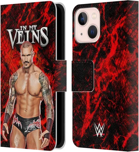 Vista 40 de Head Case Designs Officially Licensed WWE in My Veins Randy Orton Leather Wallet Case Compatible with Apple iPhone 11